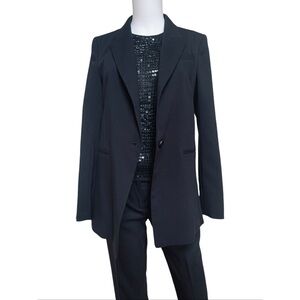 H&M Women's Single Button Black Blazer, NWT, 4